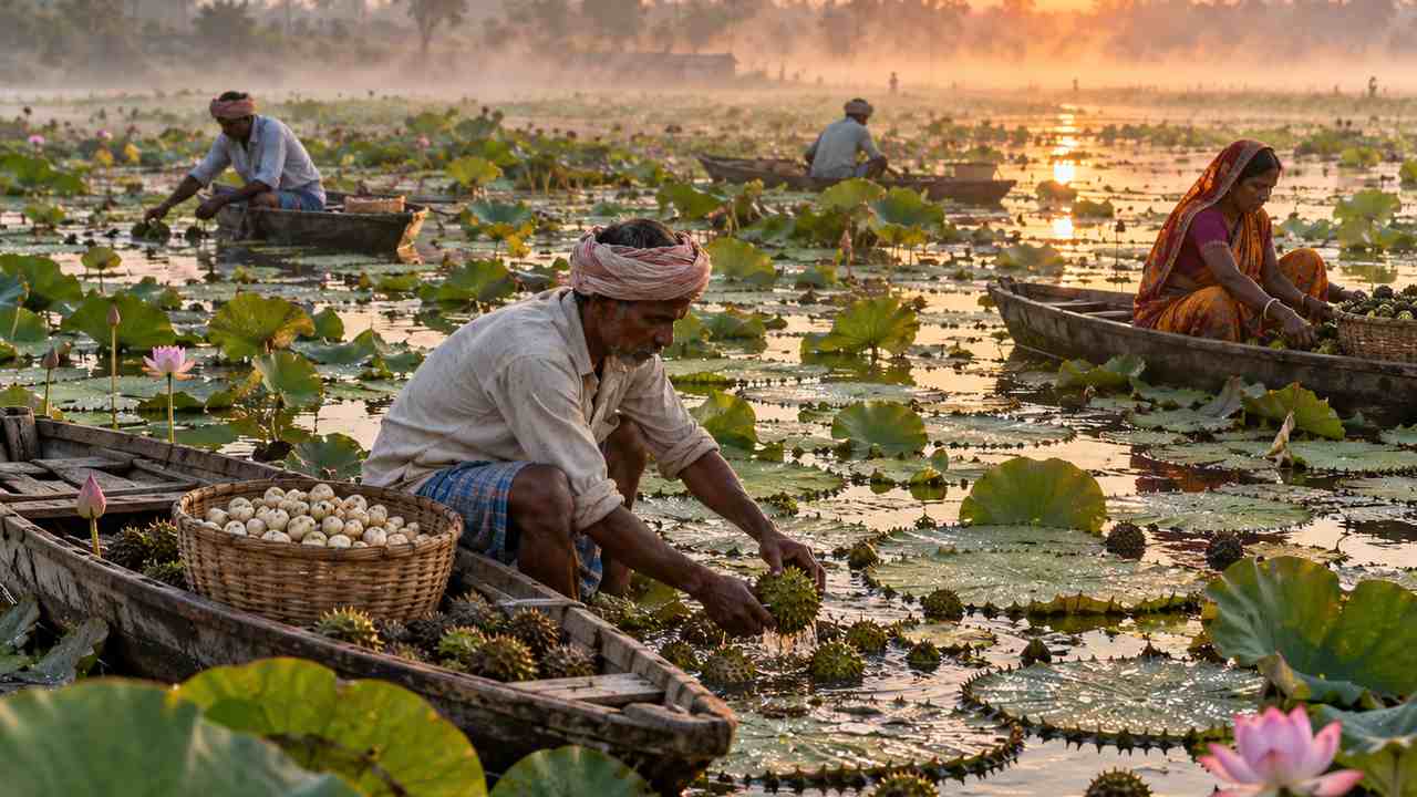 Makhana Wholesale Price in Bihar 2026: Grade-Wise Mandi Rates — representative photo